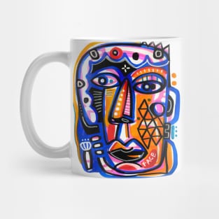 ABSTRACT FACE Mug